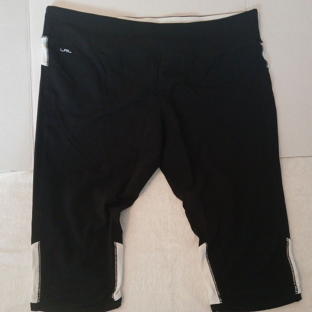 Lauren Ralph Lauren (LRL) Active capri leggings Size XL